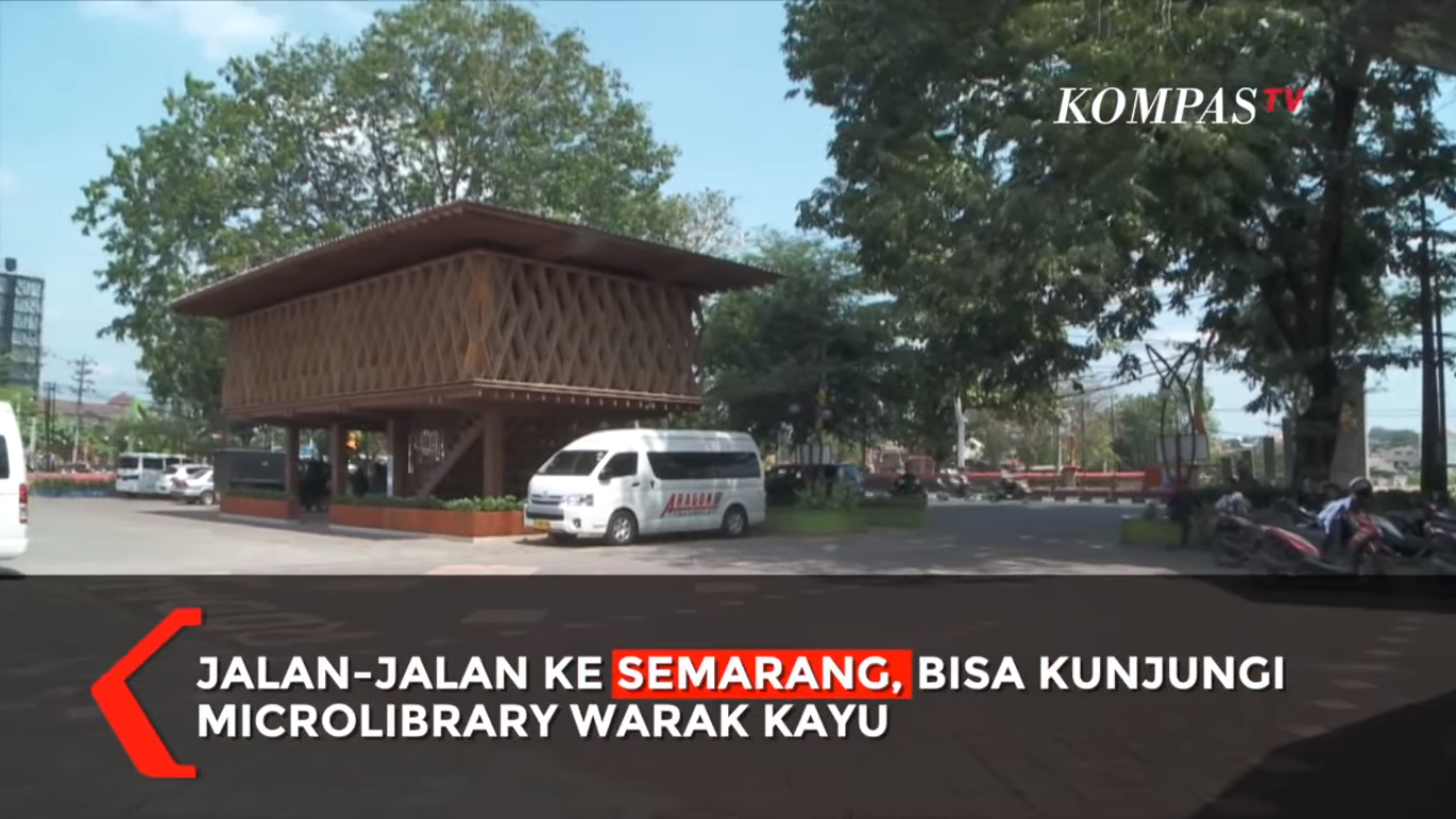 Perpustakaan Kece, Microlibrary Warak Kayu